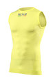 SIX2 Kolesarska majica brez rokavov - SMX II - rumena
