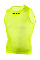 SIX2 Kolesarska majica brez rokavov - SMR2 - rumena