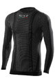 SIX2 Kolesarska  majica z dolgimi rokavi - TS2 - črna