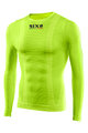 SIX2 Kolesarska  majica z dolgimi rokavi - TS2 C - rumena