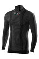 SIX2 Kolesarska  majica z dolgimi rokavi - TS3 - črna
