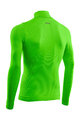 SIX2 Kolesarska  majica z dolgimi rokavi - TS3 C - zelena