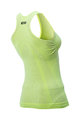 SIX2 Kolesarska majica brez rokavov - SMG C LADY - rumena