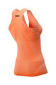SIX2 Kolesarska majica brez rokavov - SMG C LADY - oranžna