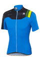 SPORTFUL Kolesarski dres s kratkimi rokavi - BODYFIT PRO TEAM - črna/modra