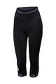 SPORTFUL Kolesarske 3/4 hlače brez naramnic - GIRO LADY - črna