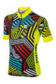 SPORTFUL Kolesarski dres s kratkimi rokavi - MGF 2016 KIDS - rumena/večbarvno