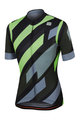 SPORTFUL Kolesarski dres s kratkimi rokavi - VOLT - zelena/siva/črna