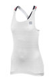 SPORTFUL Kolesarski dres brez rokavov - GRACE LADY - bela