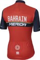 SPORTFUL Kolesarski dres s kratkimi rokavi - BAHRAIN MERIDA 2017 - rdeča/črna
