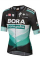 SPORTFUL Kolesarski dres s kratkimi rokavi - BORA HANSGROHE 2020 - črna/zelena