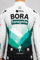 SPORTFUL Kolesarska  podaljšana jakna - BORA HANSGROHE 2021 - zelena/siva
