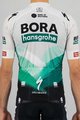 SPORTFUL Kolesarski dres s kratkimi rokavi - BORA HANSGROHE 2021 - siva/zelena