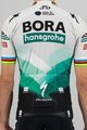 SPORTFUL Kolesarski dres s kratkimi rokavi - BORA HANSGROHE 2021 - siva/zelena
