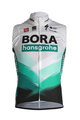 SPORTFUL Kolesarski brezrokavnik - BORA HANSGROHE 2021 - zelena/siva