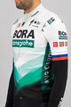 SPORTFUL Kolesarski brezrokavnik - BORA HANSGROHE 2021 - zelena/siva