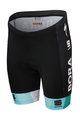 SPORTFUL Kolesarske kratke hlače brez naramnic - BORA 2019 KIDS - zelena/črna
