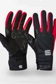 SPORTFUL Kolesarske  rokavice z dolgimi prsti - WS ESSENTIAL 2 - rdeča/črna