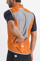 SPORTFUL Kolesarski brezrokavnik - HOT PACK EASYLIGHT - oranžna