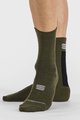 SPORTFUL Kolesarske klasične nogavice - MERINO WOOL 18 - zelena