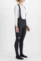 SPORTFUL Kolesarske dolge hlače z naramnicami - CLASSIC W LADY - črna