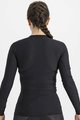 SPORTFUL Kolesarska  majica z dolgimi rokavi - BODYFIT PRO WOMAN - črna