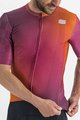 SPORTFUL Kolesarski dres s kratkimi rokavi - ROCKET - oranžna/bordo