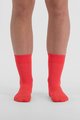 SPORTFUL Kolesarske klasične nogavice - MATCHY LADY - rožnata