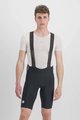 SPORTFUL Kolesarske kratke hlače z naramnicami - CLASSIC - črna