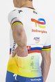 SPORTFUL Kolesarski dres s kratkimi rokavi - TOTAL ENERGIES 2022 - bela/rumena/modra/oranžna
