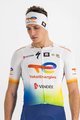 SPORTFUL Kolesarski trak za lase - TOTAL ENERGIES 2022 - bela/modra/rumena/oranžna