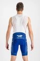 SPORTFUL Kolesarske kratke hlače z naramnicami - TOTAL ENERGIES 2022 - bela/modra