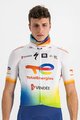 SPORTFUL Kolesarski grelnik vratu - TOTAL ENERGIES 2022 - oranžna/bela/modra/rumena