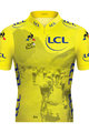 Kolesarski dres s kratkimi rokavi - TOUR DE FRANCE 2019 - rumena