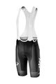 CASTELLI Kolesarske kratke hlače z naramnicami - TEAM SKY 2019 - črna/bela