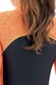 UYN Kolesarski dres z dolgimi rokavi zimski - SPECTRE LADY WINTER - oranžna