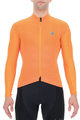 UYN Kolesarski dres z dolgimi rokavi zimski - AIRWING WINTER - črna/oranžna