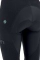 UYN Kolesarske dolge hlače brez naramnic - RIDEMILES LADY WNT - črna