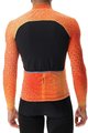 UYN Kolesarski dres z dolgimi rokavi zimski - SPECTRE WINTER - črna/oranžna