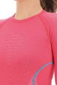 UYN Kolesarska  majica z dolgimi rokavi - EVOLUTYON LADY - rožnata