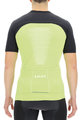 UYN Kolesarski dres s kratkimi rokavi - BIKING GRANFONDO - črna/zelena