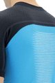 UYN Kolesarski dres s kratkimi rokavi - BIKING GRANFONDO - modra/črna