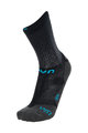 UYN Kolesarske klasične nogavice - AERO - črna