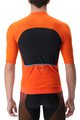 UYN Kolesarski dres s kratkimi rokavi - BIKING AIRWING - črna/oranžna