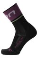 UYN Kolesarske klasične nogavice - ONE LIGHT LADY - vijolična/črna