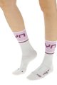 UYN Kolesarske klasične nogavice - ONE LIGHT LADY - bordo/bela/rožnata