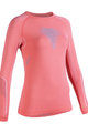 UYN Kolesarska  majica z dolgimi rokavi - VISYON LADY - rožnata/vijolična