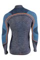 UYN Kolesarska  majica z dolgimi rokavi - AMBITYON - siva/modra