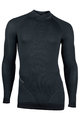 UYN Kolesarska  majica z dolgimi rokavi - FUSYON MERINO - siva/črna
