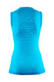 UYN Kolesarska majica brez rokavov - MOTYON LADY - svetlo modra